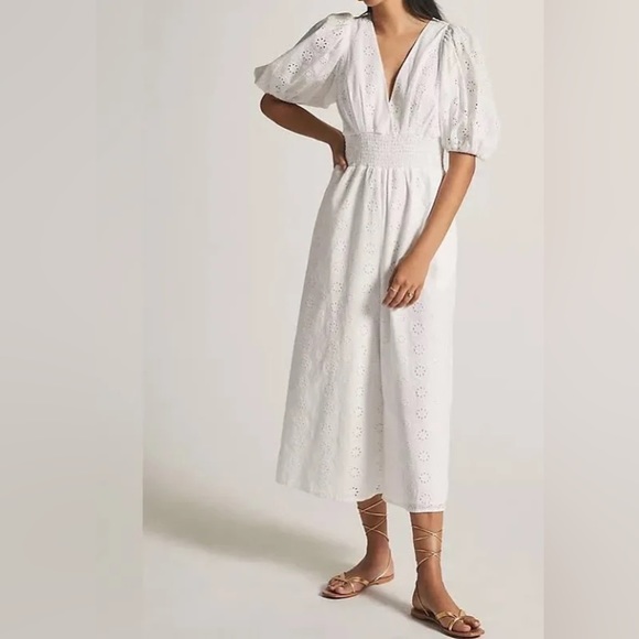 Anthropologie Pants - ANTHROPOLOGIE Hutch Lace Eyelet Jumpsuit